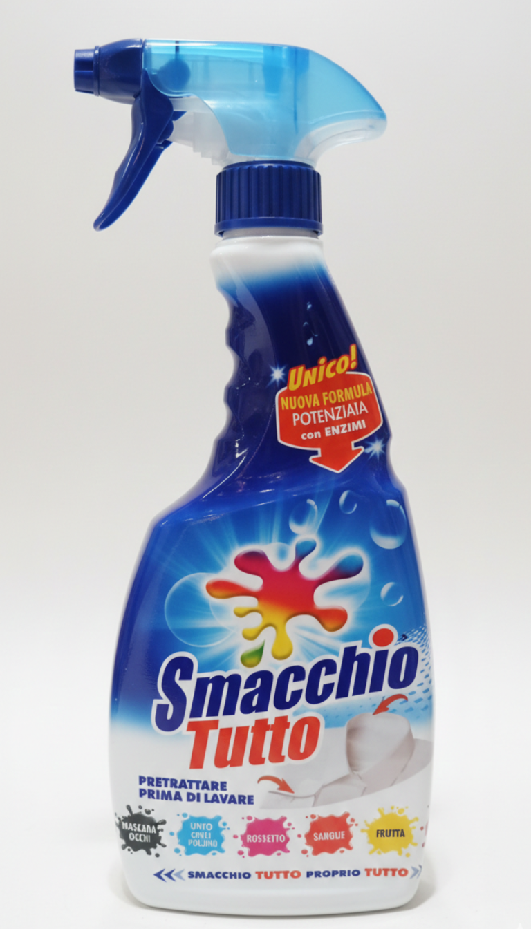 Madel - Smacchio Tutto Spray 500ml Smacchiatore Pre-trattante Enzimatico – Formula 10+ Macchie