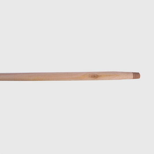 Briantina Manico in Legno di Eucalipto 150 cm | Ø 24 mm | Filetto Universale a Vite in Legno | Robusto e Leggero con Finitura Naturale