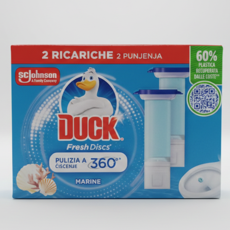 Duck - Ricarica Dischi Gel Fresh Discs Igiene WC Anticalcare – Varie Fragranze