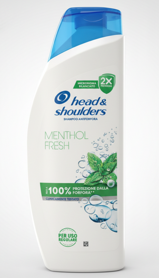 Head & Shoulders Shampoo Antiforfora Menthol Fresh – Freschezza Intensa 625ml