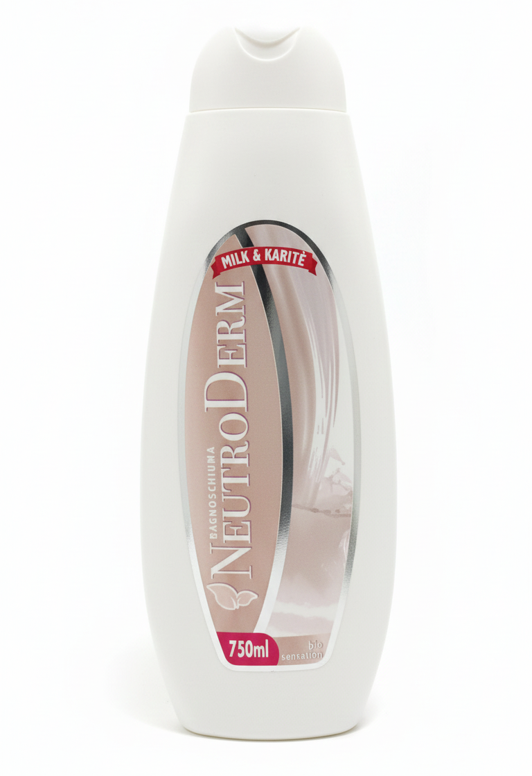 NeutroDerm Bagnoschiuma 750ml Maxi Formato Risparmio - 7 Fragranze