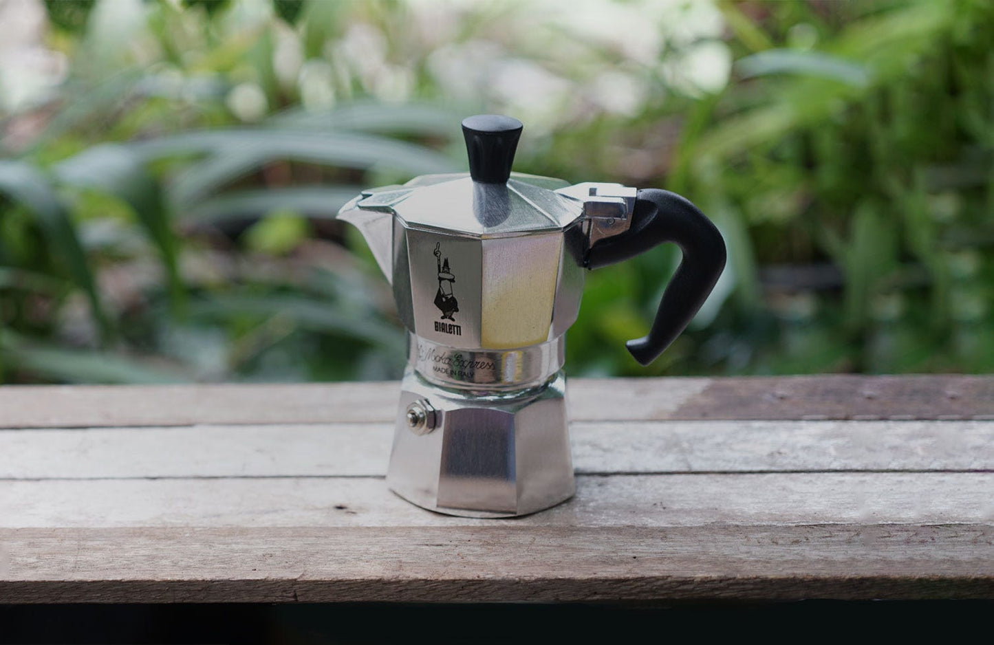 Bialetti Moka Express – Caffettiera Originale 1 Tazza – L'Icona del Made in Italy dal 1933 in Alluminio con Valvola Ispezionabile