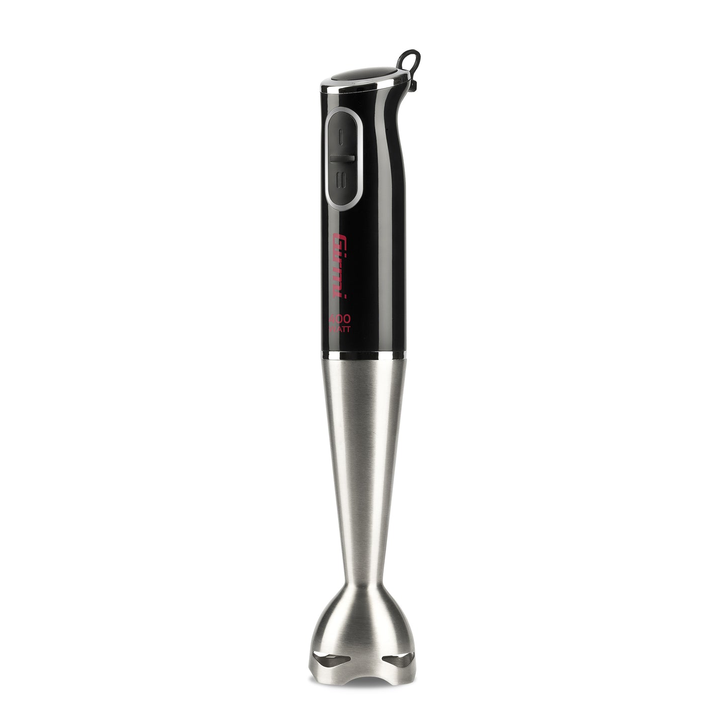 Girmi Mixer ad Immersione MX0300 – Potenza 400W – Fusto in Acciaio Inox Smontabile e Doppia Velocità