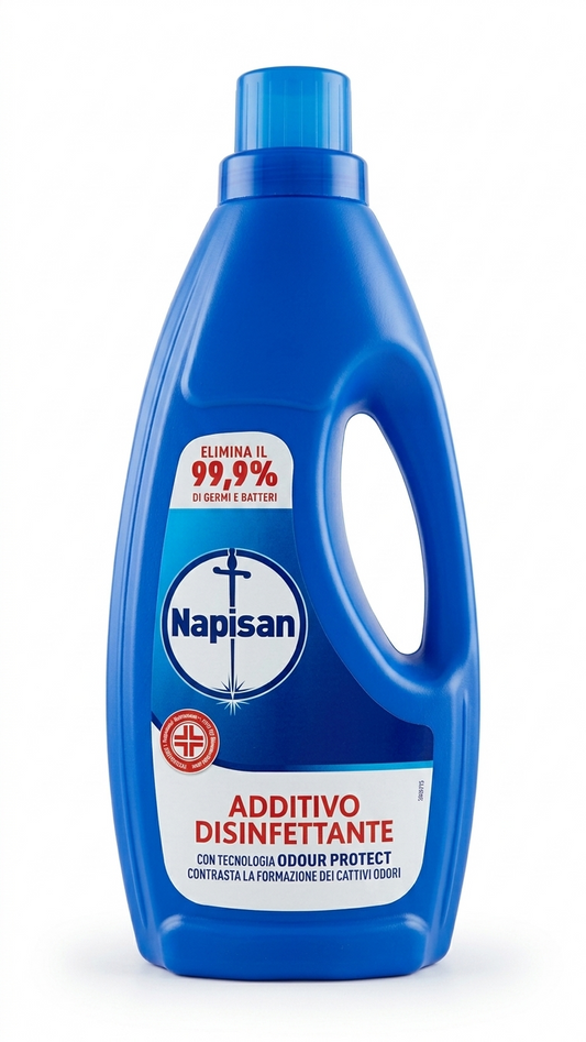 Napisan Additivo Disinfettante Liquido Bucato Classico 1000ml – Presidio Medico Chirurgico Elimina 99,9% Batteri e Odori