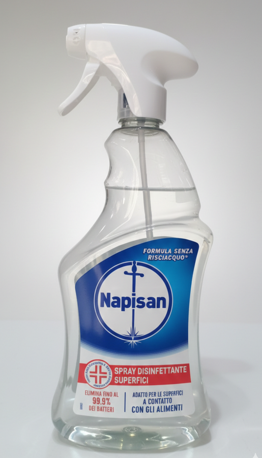 Napisan Disinfettante Superfici Classico Spray 740ml – Presidio Medico Chirurgico – Senza Risciacquo