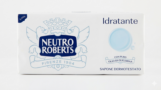 Neutro Roberts Saponette Idratanti 3x100g con Glicerina 100% Naturale