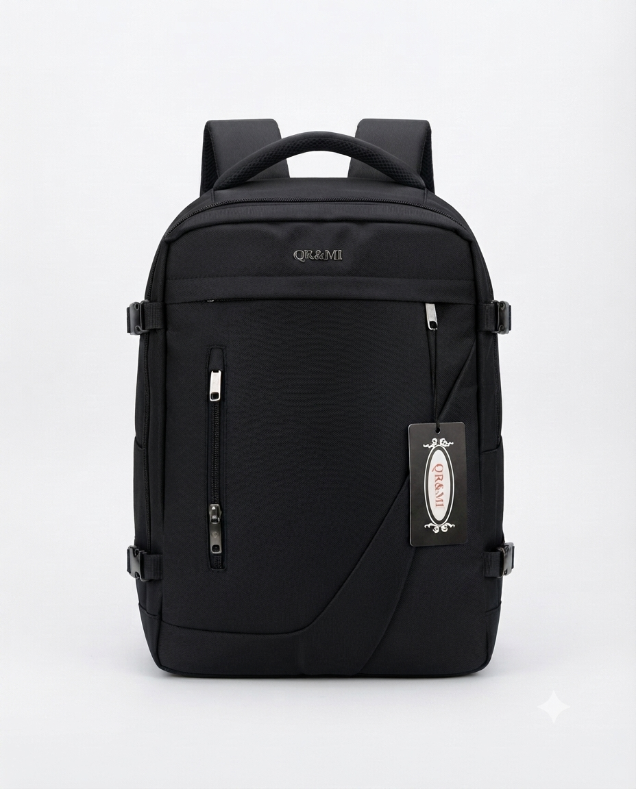 OR&MI Zaino da Viaggio Sottovuoto 40x30x20 – Bagaglio a Mano Porta PC Waterproof