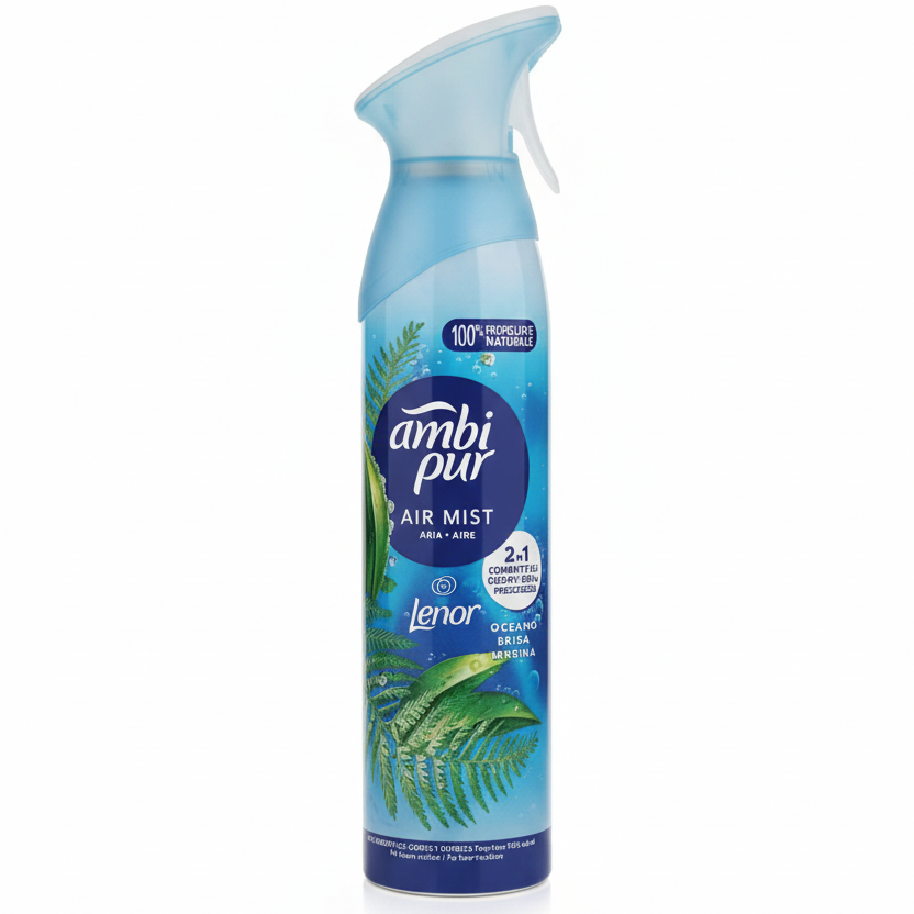 Ambi Pur Spray Profumatore per Ambienti 185ml – Tecnologia OdourClear™ Elimina Odori – Propellente Naturale 100% – Varie Fragranze Alta Qualità