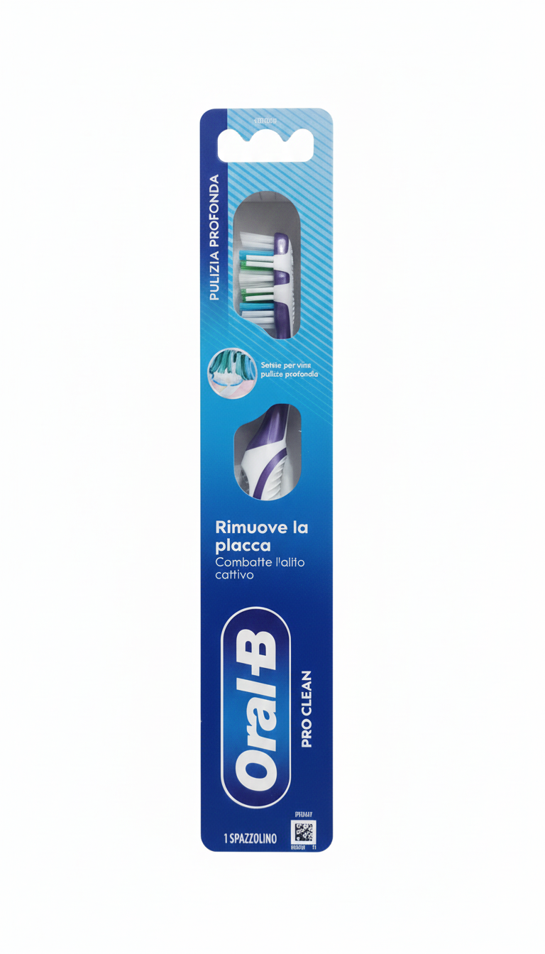 Oral-B Spazzolino Manuale Pro-Clean- medio