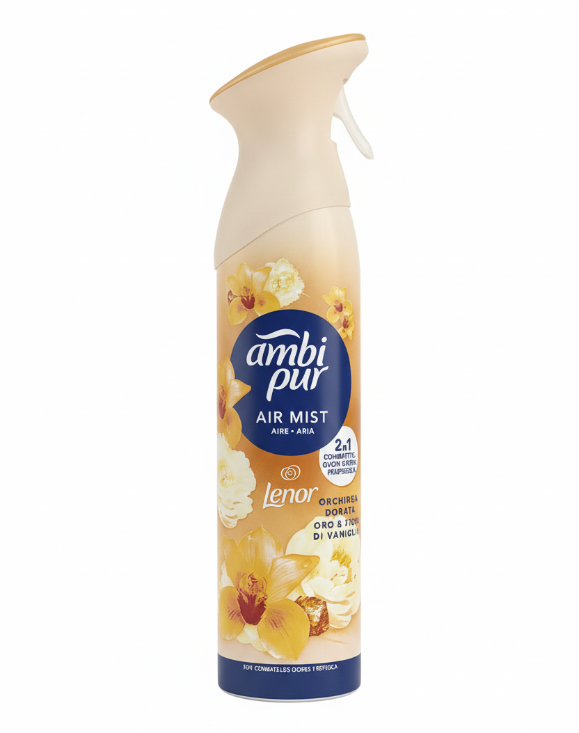 Ambi Pur Spray Profumatore per Ambienti 185ml – Tecnologia OdourClear™ Elimina Odori – Propellente Naturale 100% – Varie Fragranze Alta Qualità