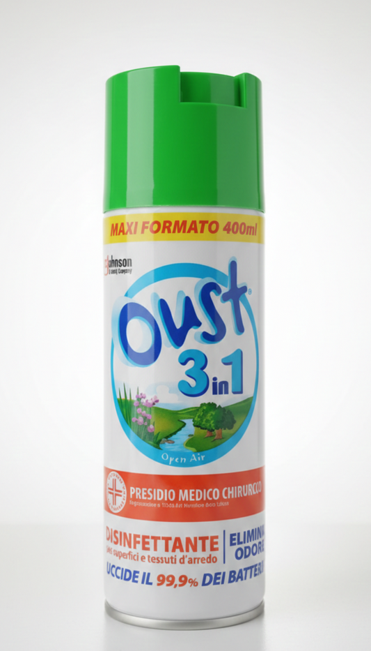 Spray Disinfettante 3in1 Presidio Medico Chirurgico Eliminatore Odori – Oust