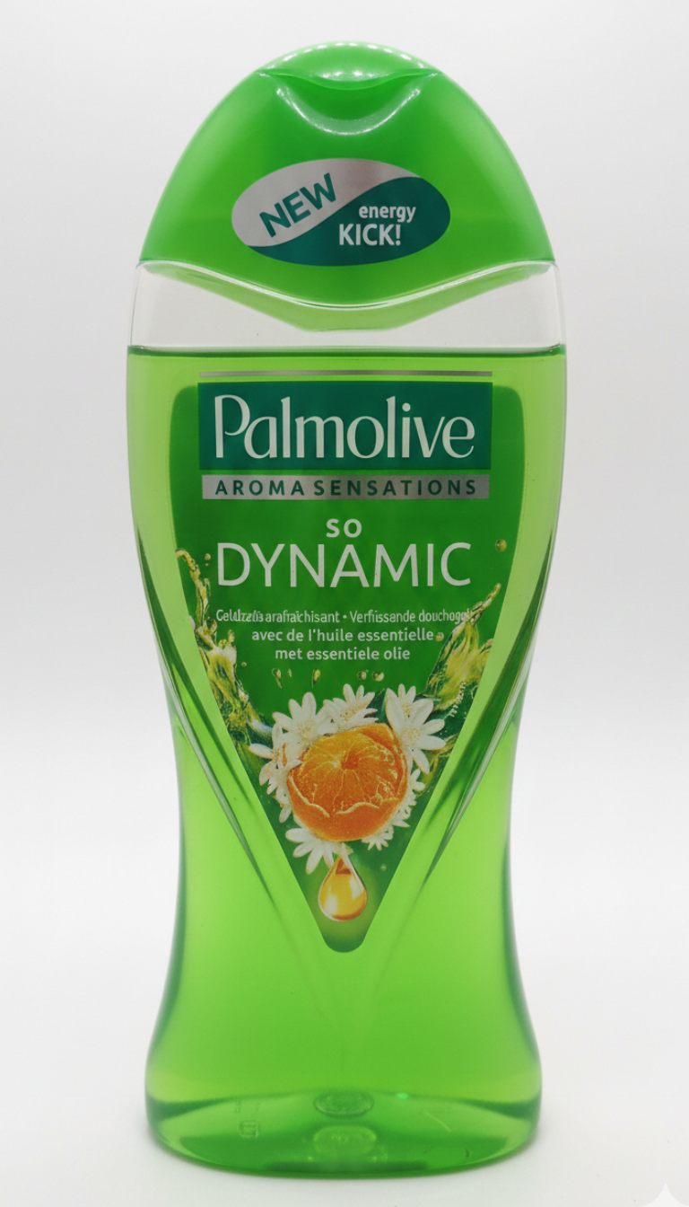 Palmolive Aroma Sensations So Dynamic Doccia Gel 250ml – Azione Rinfrescante con Olio Essenziale – Energy Kick