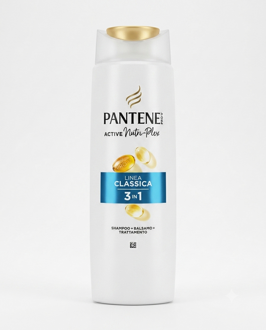 Pantene Pro-V Active Nutri-Plex 3in1 250 ml shampoo balsamo e trattamento per nutrizione e lucentezza capelli.