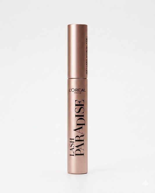 L'Oréal Paris Lash Paradise Mascara Nero Formato Viaggio – Mascara Volumizzante Allungante con Olio di Ricino 4,9 ml