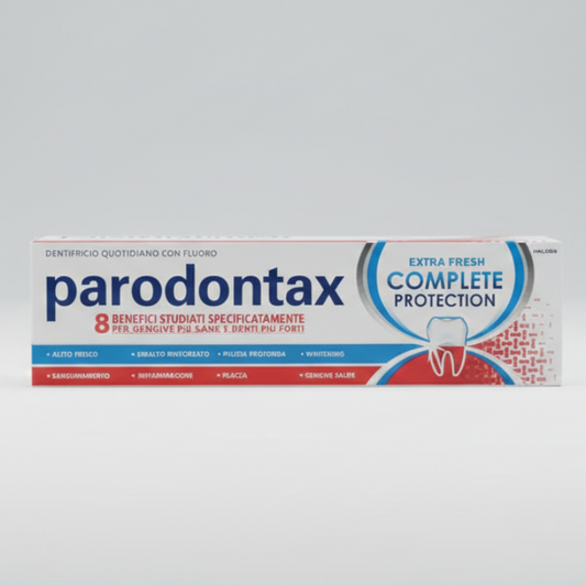 Parodontax Complete Protection Extra Fresh 75 ml – Dentifricio 8 Benefici in 1 – Azione Anti-Sanguinamento e Alito Extra Fresco