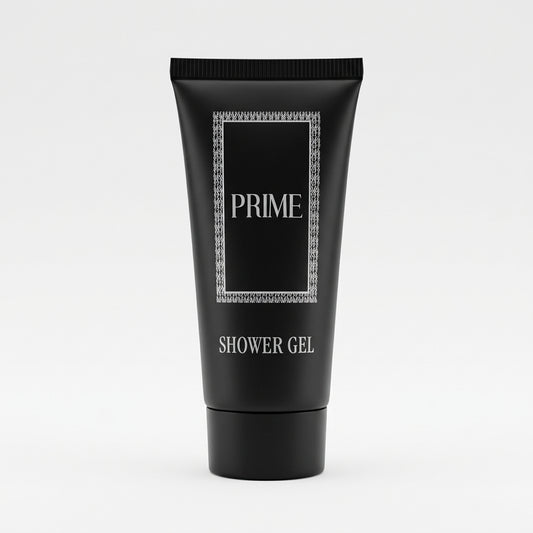PRIME Shower Gel Bagnoschiuma Monodose 40 ml Paraben Free Tubetto Nero – Set Cortesia Bagno Hotel B&B Strutture Ricettive