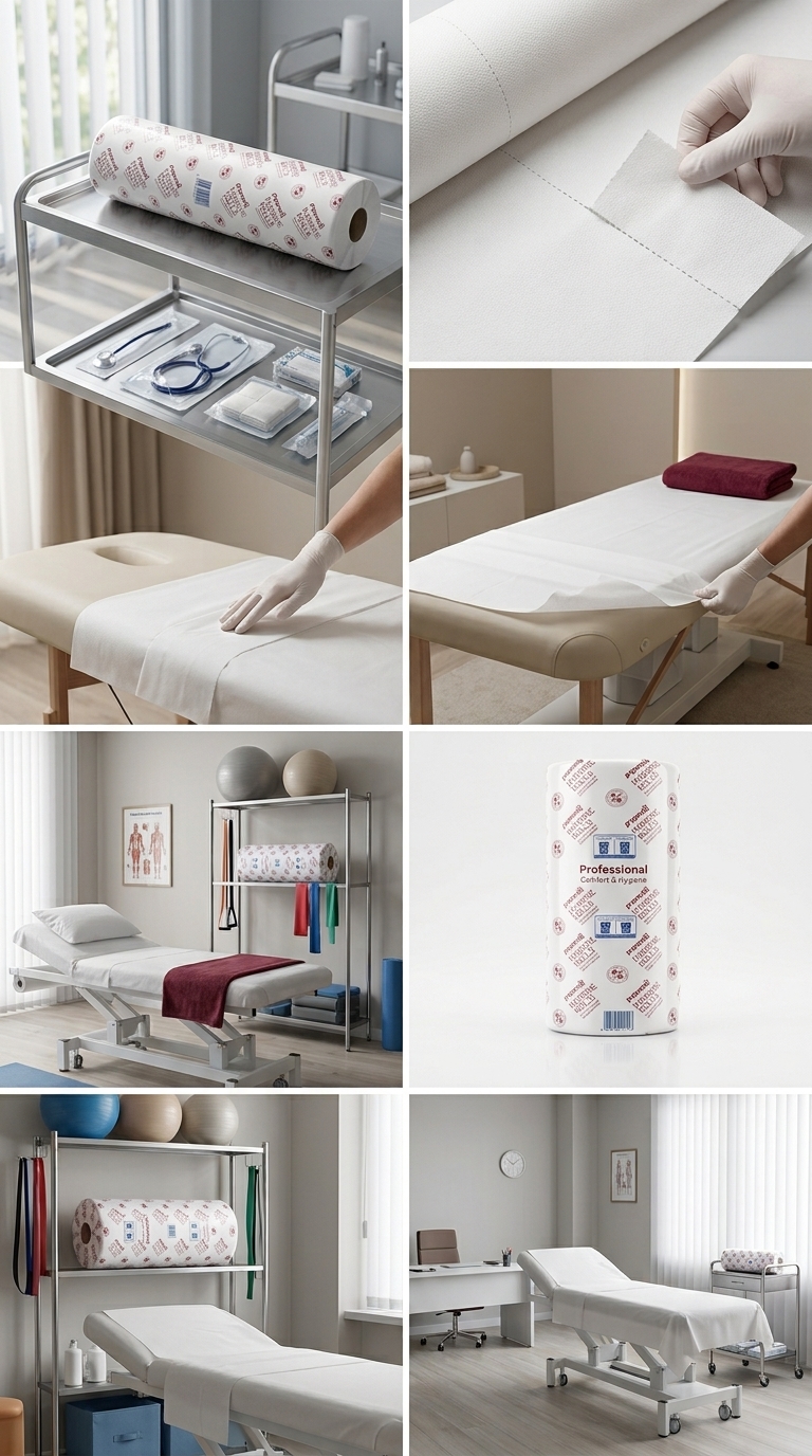 Paperdì Lenzuolino Medico Super 70 Paperblu 60x70mt LI8M070 Pura Cellulosa – Ipoallergenico Dermatologicamente Testato