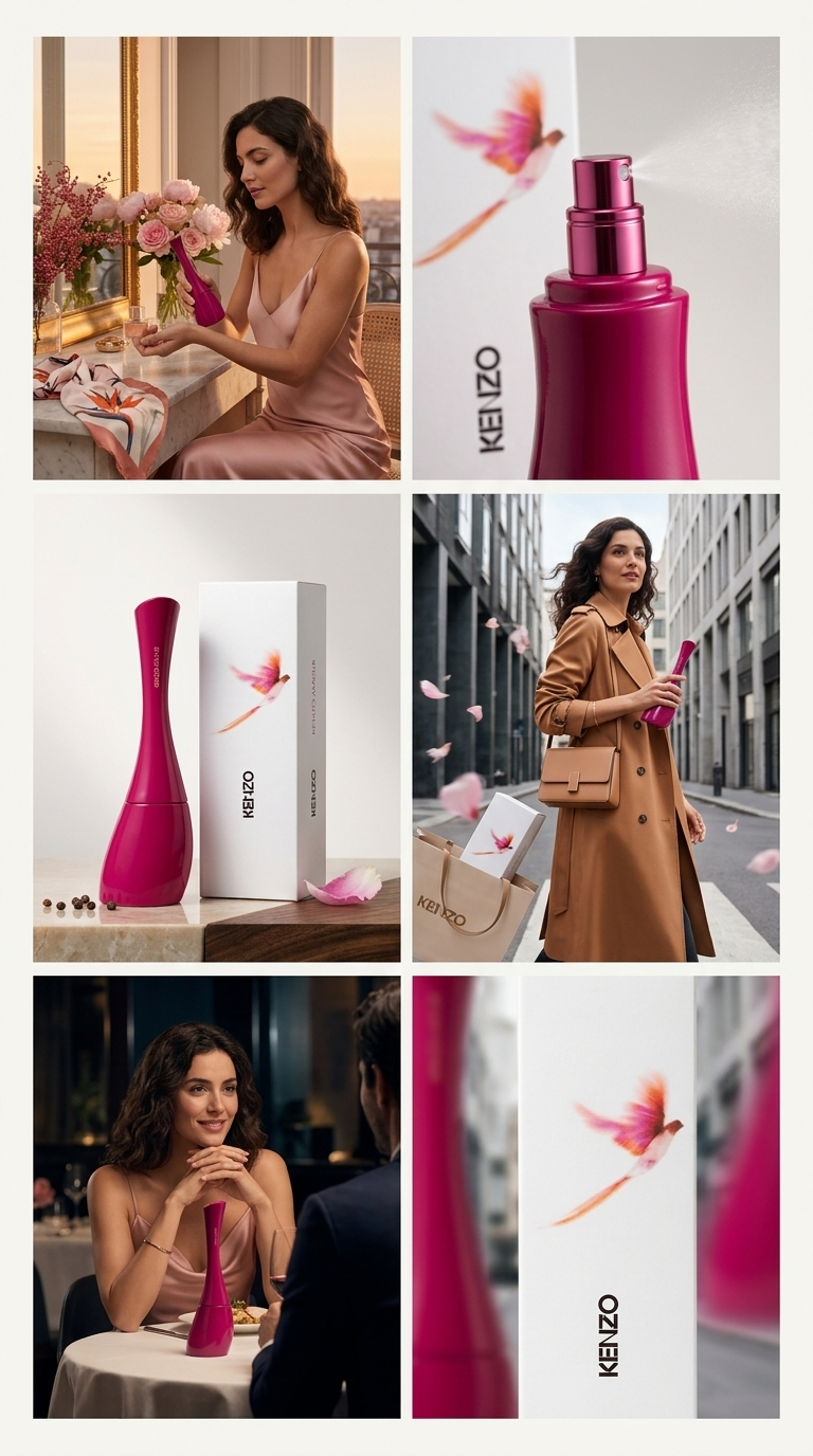 Kenzo Madly Kenzo Eau de Parfum Donna – Fragranza Lussuosa Sensuale con Note Fiorite e Legnose