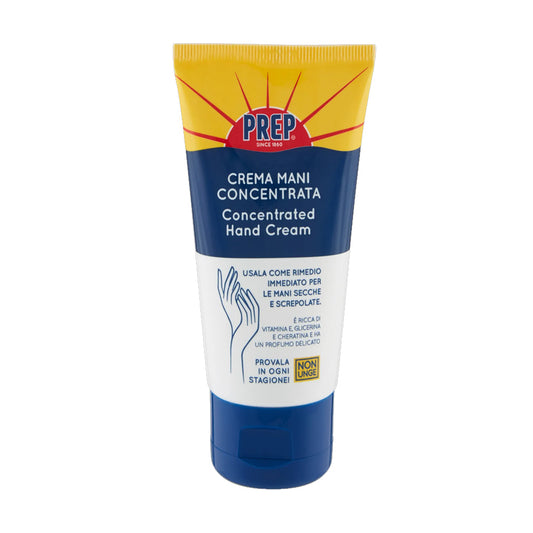 Prep Crema Mani Concentrata 75ml | Riparazione Intensiva per Mani Screpolate | Con Glicerina, Cheratina e Vitamina E | Formula Non Untuosa Sollievo Immediato