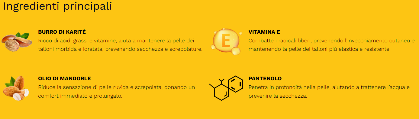 PREP Crema Rigenera Talloni 75ml Trattamento Intensivo per Talloni Secchi e Screpolati Risultati in 24h con Formula Dermoprotettiva