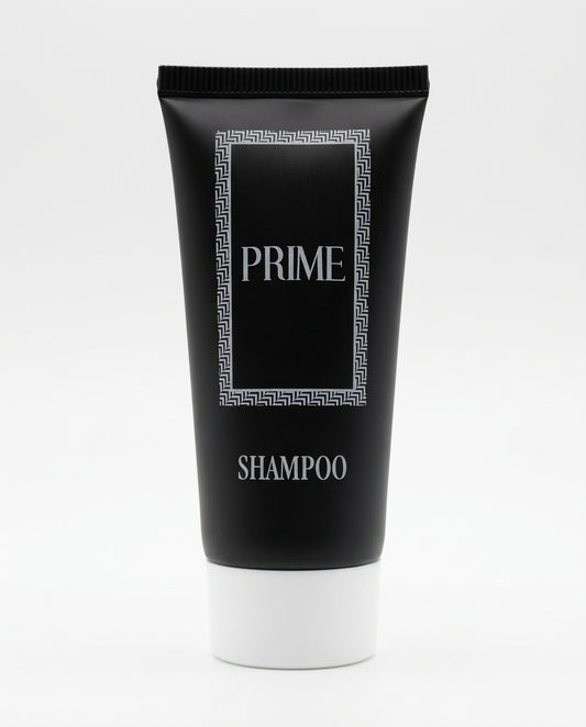 PRIME Shampoo Monodose 40 ml Paraben Free Tubetto Nero – Set Cortesia Bagno Hotel B&B Strutture Ricettive