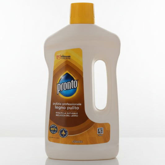 Pronto Legno Pulito Classic 750 ml – Detergente Nutriente per Superfici in Legno – Pulisce, Protegge e Illumina Senza Risciacquo