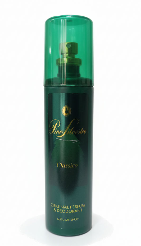 Pino Silvestre Original Deodorante Uomo Spray 125ml – Protezione Efficace e Fragranza Aromatica Classica
