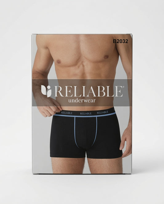 Reliable Boxer Uomo in Cotone Stretch Multipack 2 Pezzi – Massima Vestibilità e Comfort Quotidiano Elasticizzato