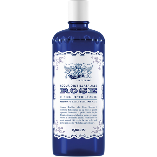 Roberts Acqua alle Rose 300ml tonico viso rinfrescante pelli delicate idratante lenitivo estratto 3 rose