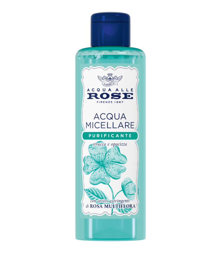 Acqua Alle Rose Acqua Micellare Purificante 200ml - Rosa Multiflora - Opacizzante - Pelli Impure e Miste