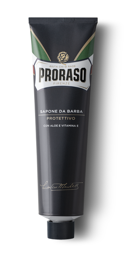 Proraso Sapone da Barba Protettivo in Tubo 150ml – Linea Blu con Aloe Vera e Vitamina E