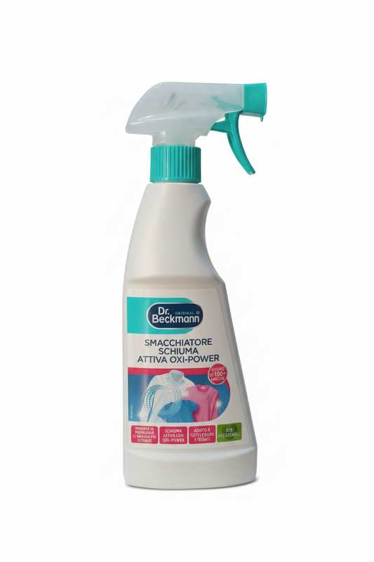 Dr. Beckmann Smacchiatore Deodorante e Sudore 250ml, elimina aloni gialli e odori da bianchi e colorati