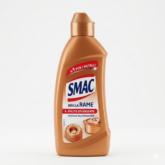 Smac Brilla Rame Lucidante Professionale Protezione Attiva – Soluzione Anti-Ossido Lunga Durata