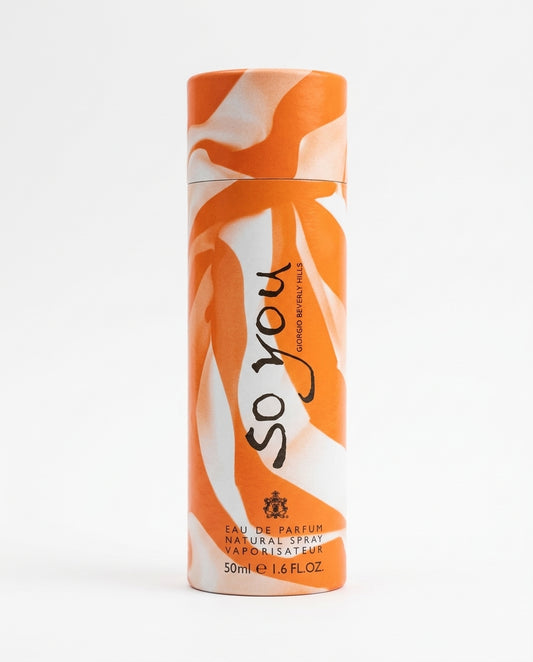 Giorgio Beverly Hills So You Eau de Parfum Donna 50 ml – Profumo Orientale-Fiorito alla Vaniglia e Prugna