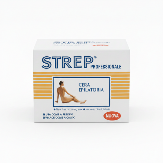 STREP® Cera Epilatoria Professionale 150ml – Nuova Formula – Efficace a Freddo e Caldo – Uso Professionale e Domestico