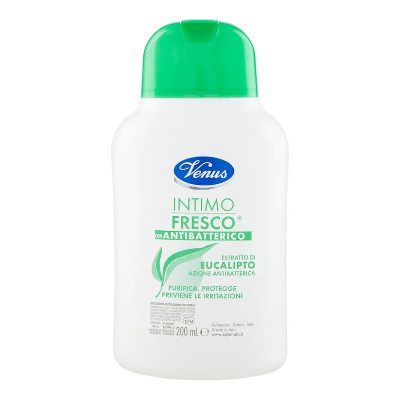 Venus Detergente Intimo 200ml | Protezione pH Fisiologico | Varianti: Fresco, Delicato, Lenitivo, MEN Sport
