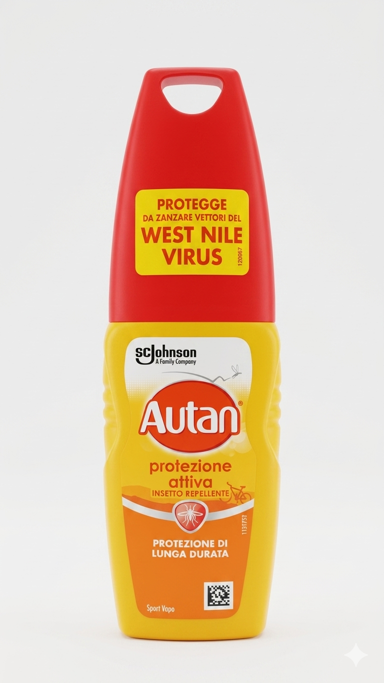 Autan Multinsetto Vapo 100ml | Repellente Insetti ad Ampio Spettro | Protezione contro Zanzare, Zecche, Tafani e Mosche Cavalline