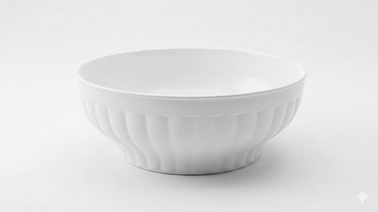 Stefanplast Insalatiera Costolata 22 cm in Polimero BPA FREE – Praticità e Design per la Tavola Moderna